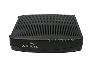 ARRIS Touchstone TM822G DOCSIS 3.0 8×4 Telephony Modem – Black