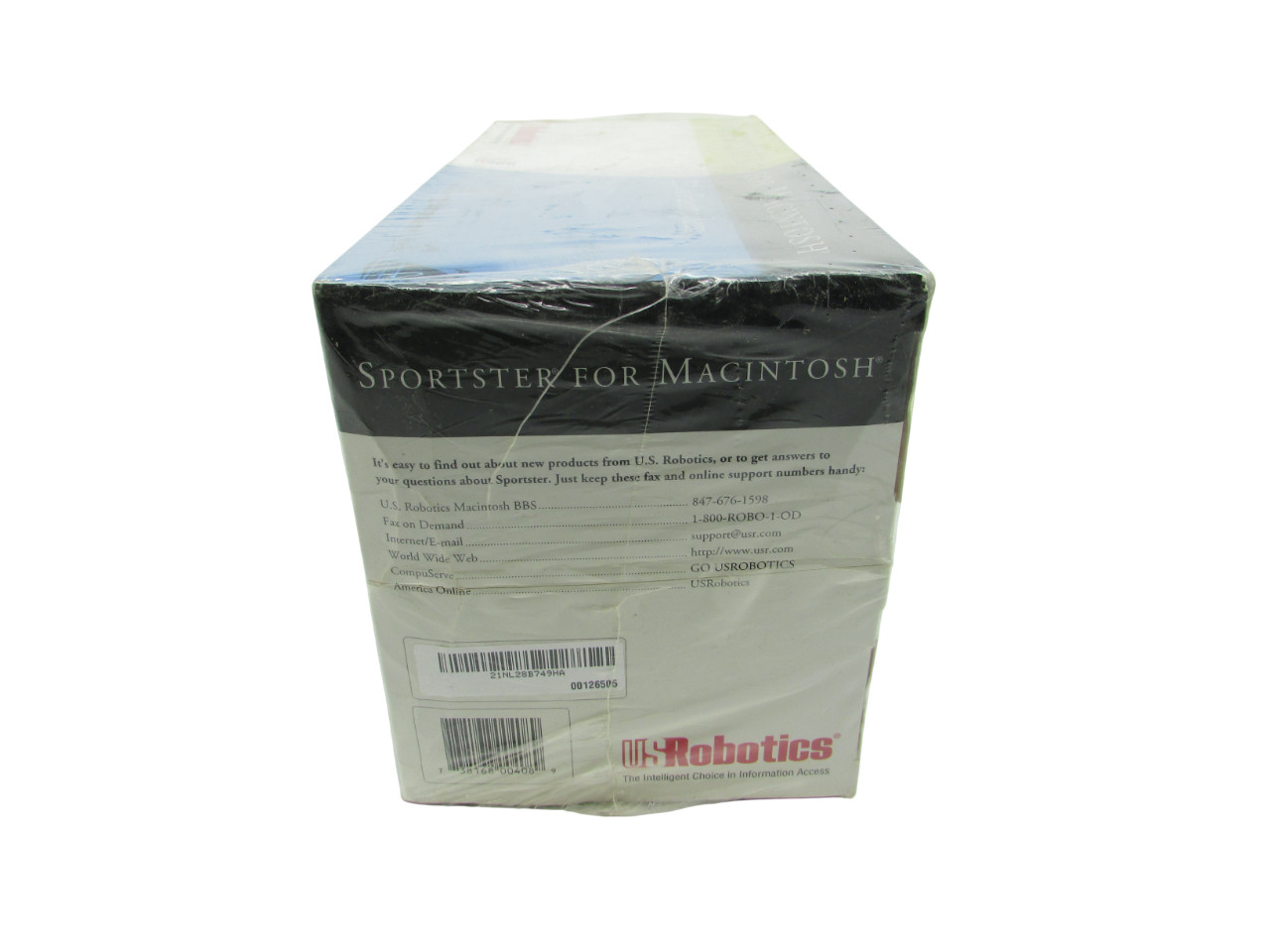 US Robotics Model 1265 Sportster 33.6 External Fax Modem – Factory Sealed