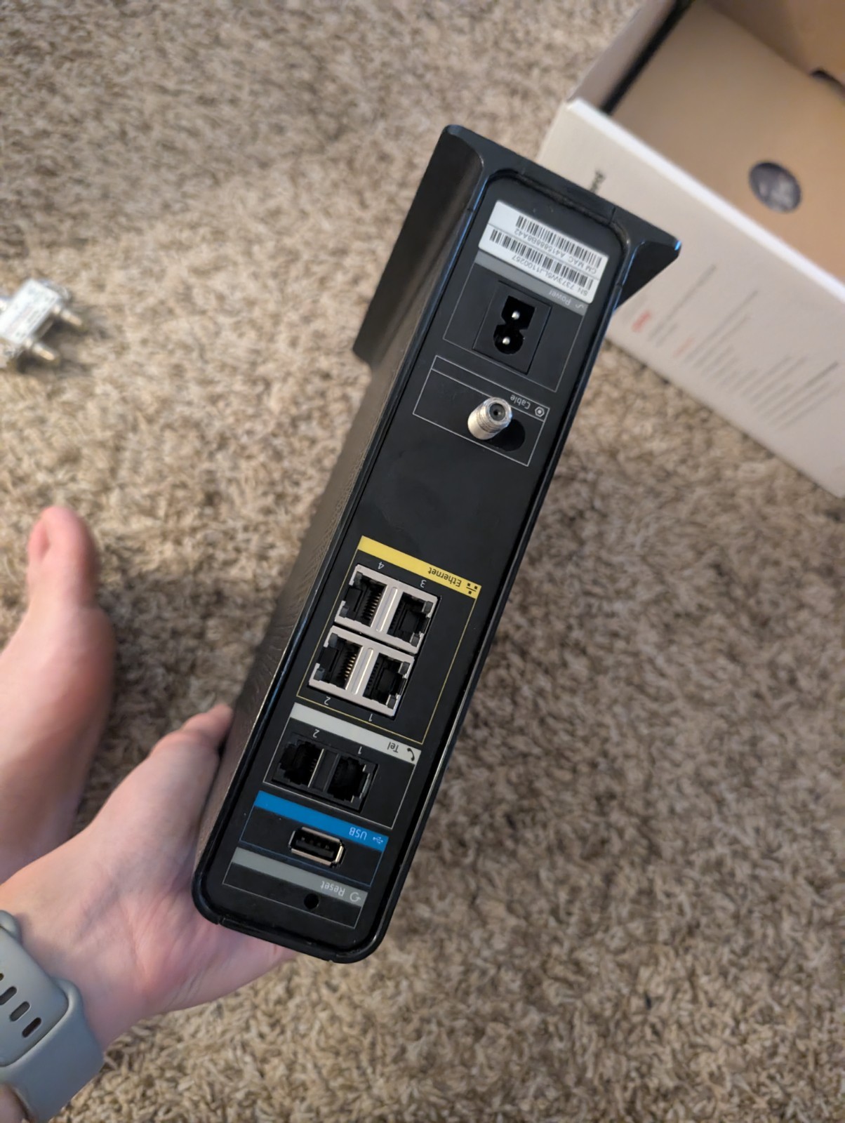 Xfinity Modem Router ARRIS SURFboard TG862R DOCSIS 3.0 Retail Version