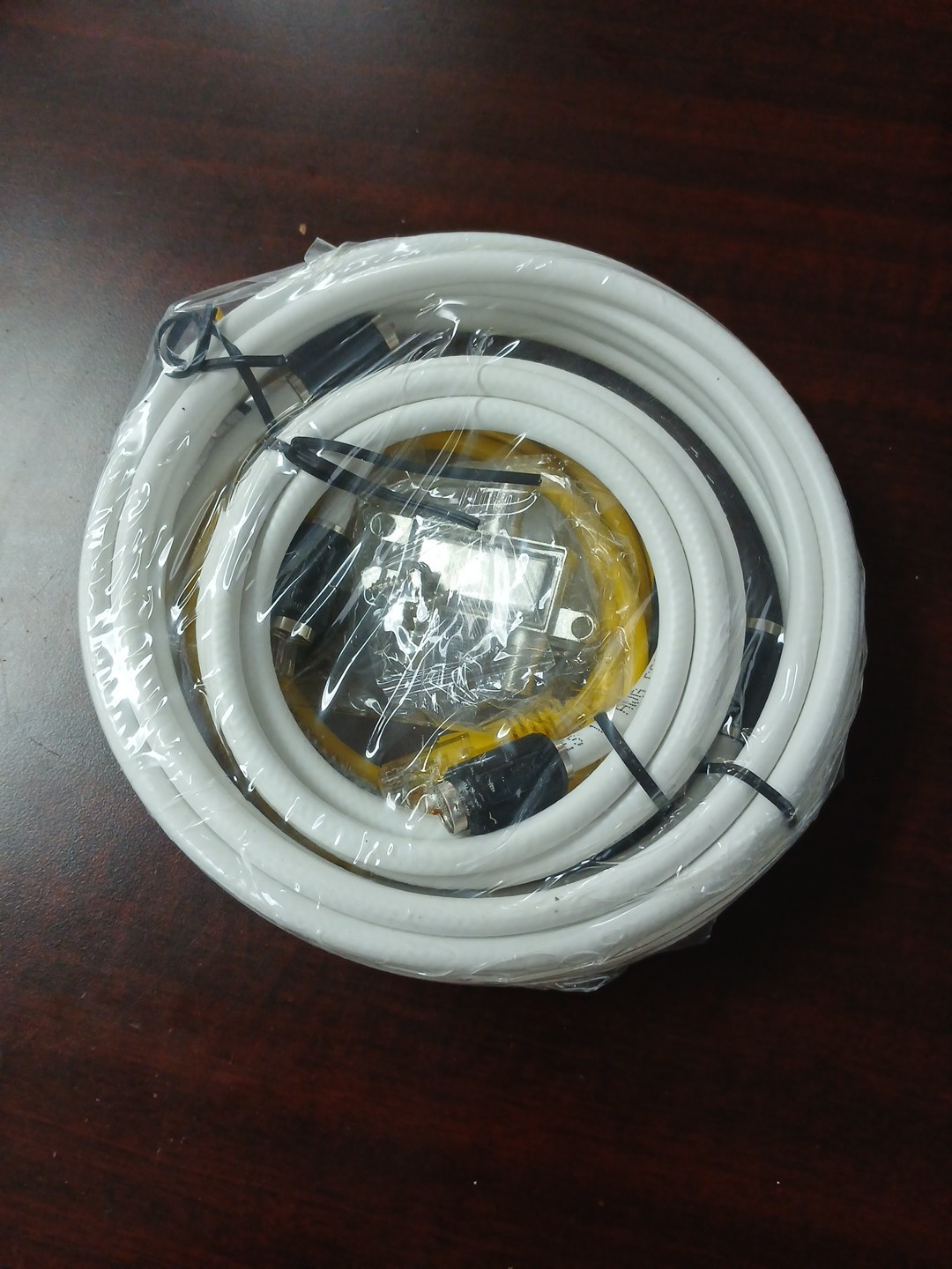 PPC 606211-PPC HSD Kit 12ft 6ft Coax Jumper , 7ft Cat 5e Jumper , 2-Way Splitter