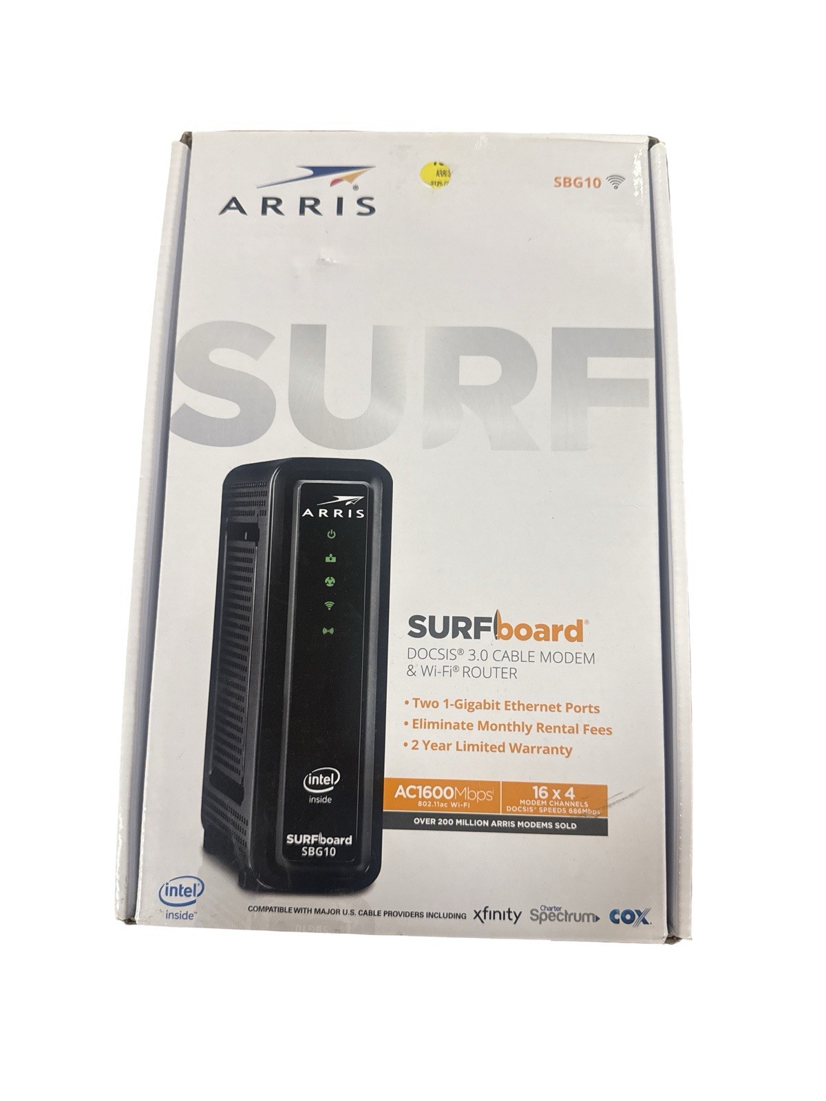 Arris Surfboard 2 Band SBG10 Wi-Fi Internet Cable Router Modem 2.4 and 5 ghz