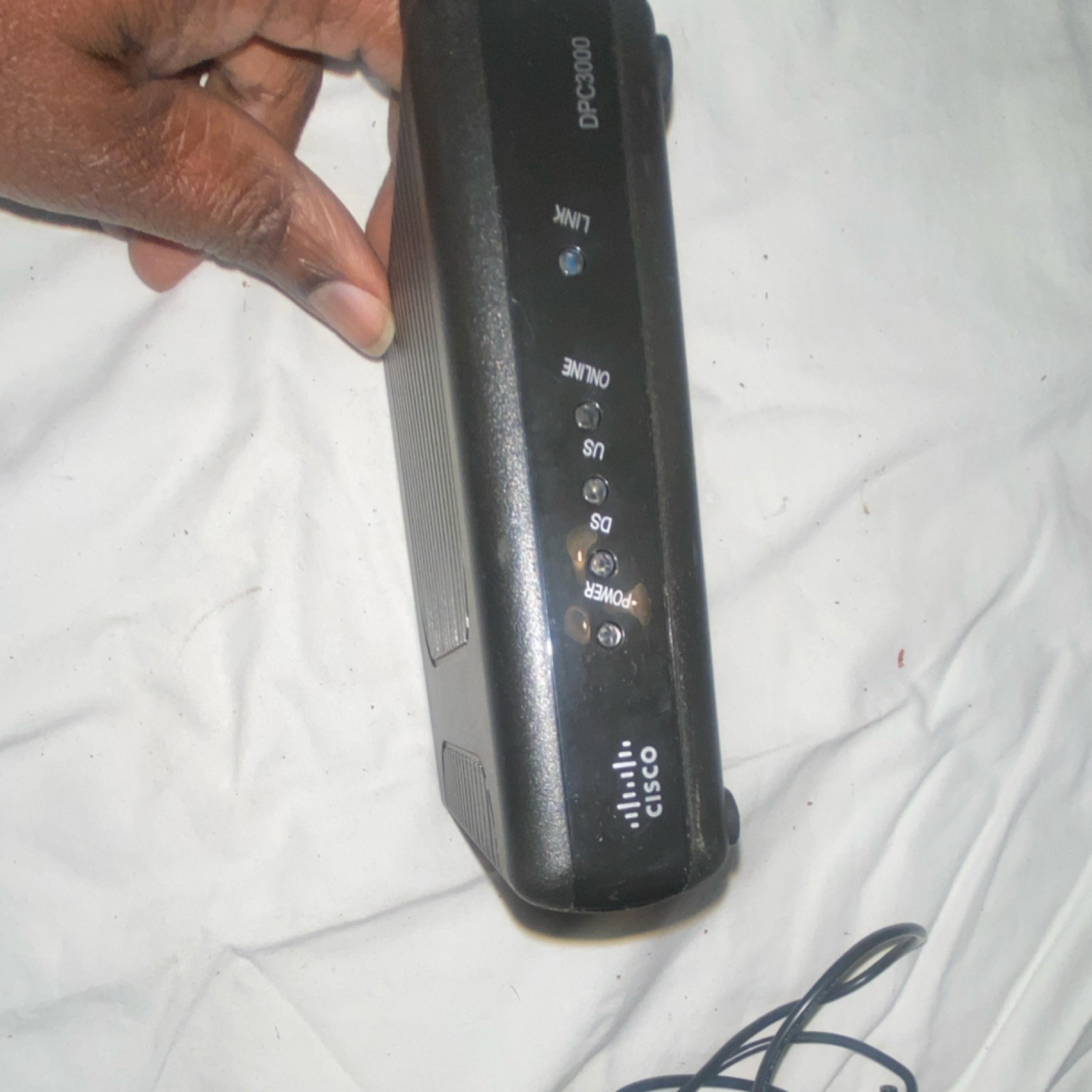 Cisco DPC3000 DOCSIS 3.0 Cable Modem Black