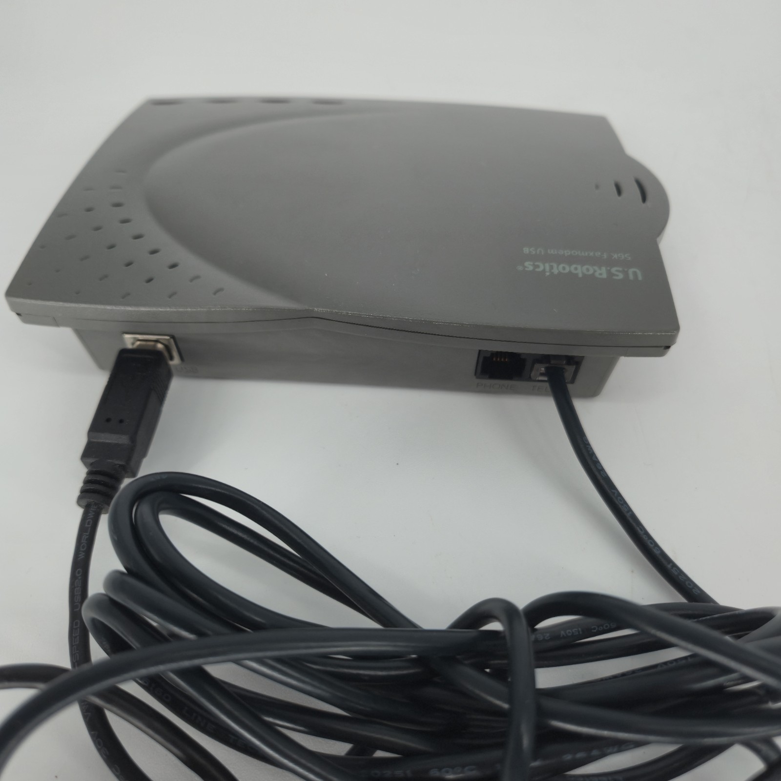 U.S. Robotics USR5633A 56K USB Faxmodem External Dial Up Modem Untested