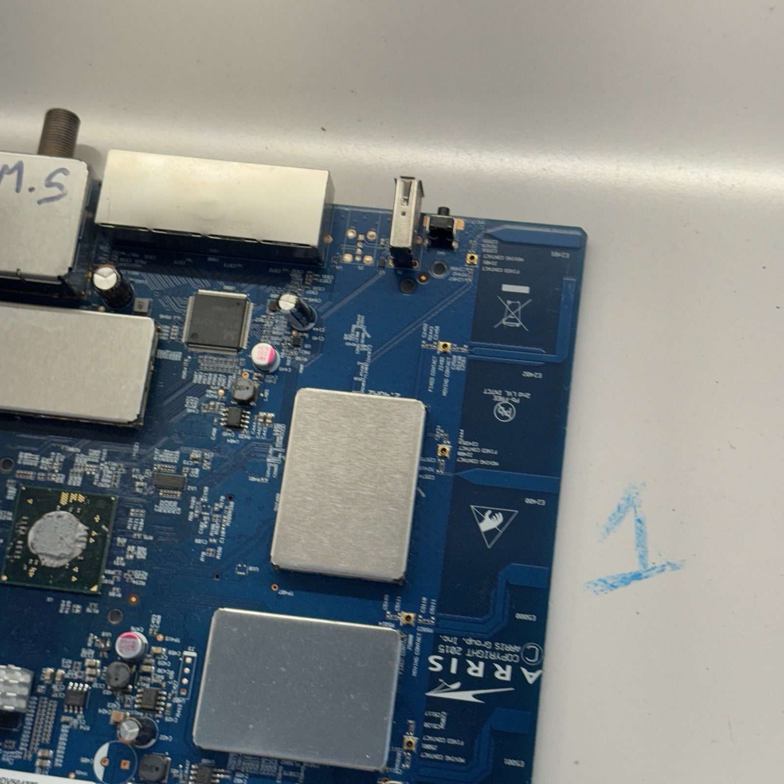 Arris TG1672G Control Board Only