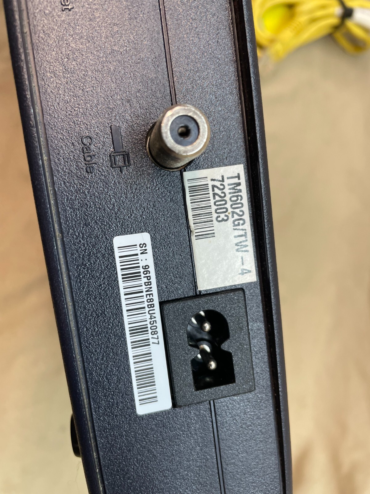 Arris Telephony Modem TM602G /TW-4 Comcast