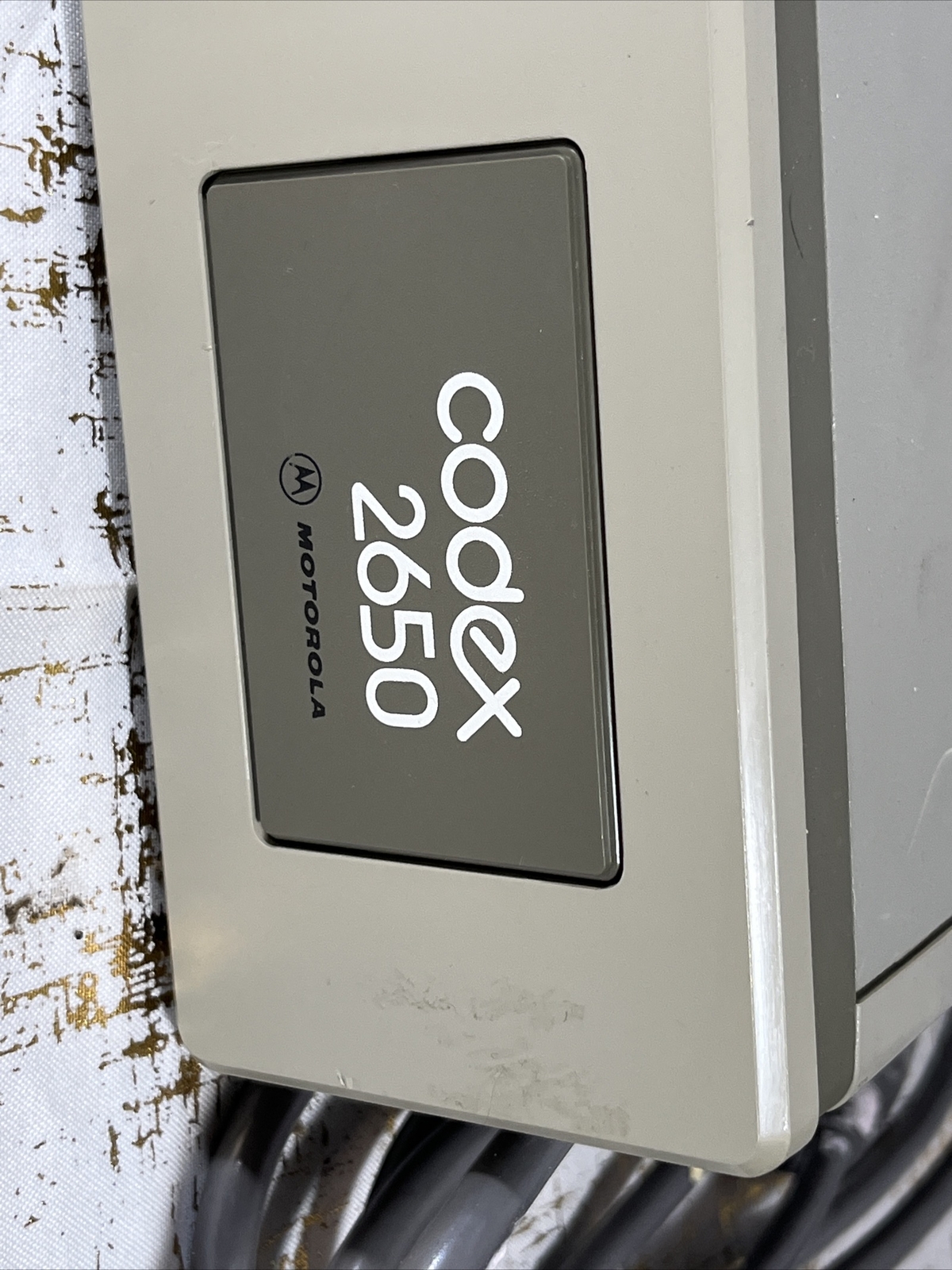 Retro Motorola Codex 2650 Data Modem Audiophile Electronic VTG