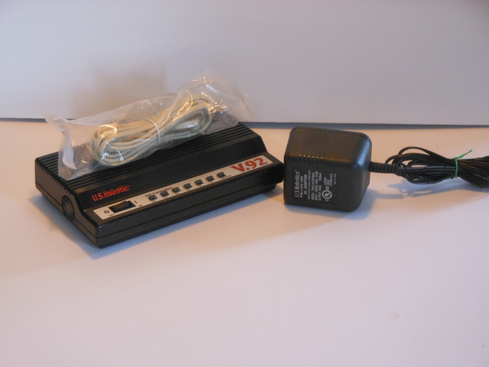 US Robotics V.92 USR5686E Modem “FULLY TESTED” 80 sold, 25 left USR POWER SUPPLY