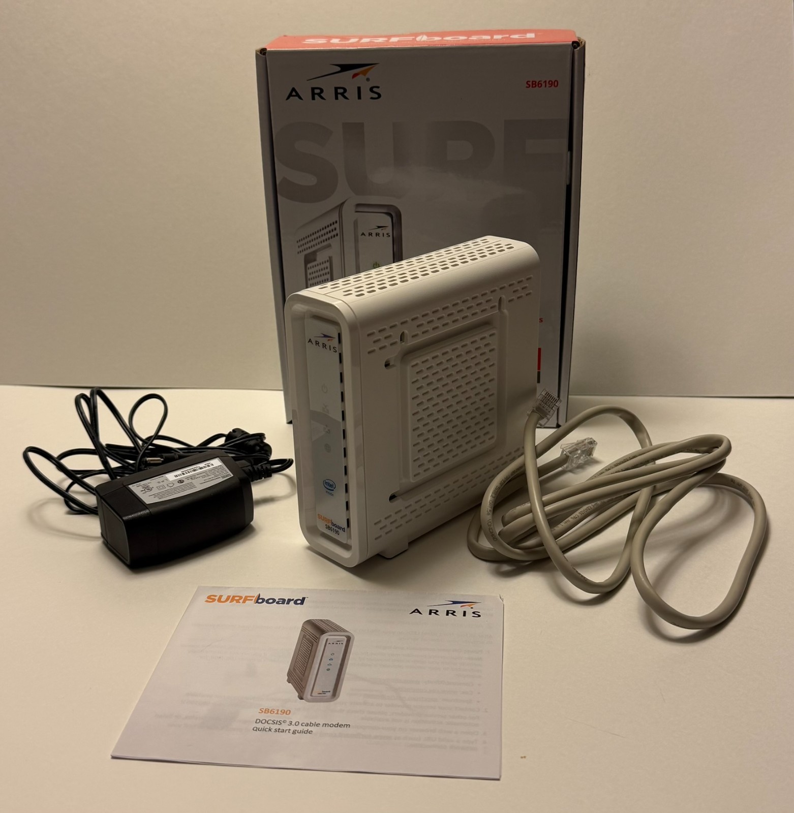 ARRIS SURFboard SB6190 DOCSIS 3.0 Cable Modem