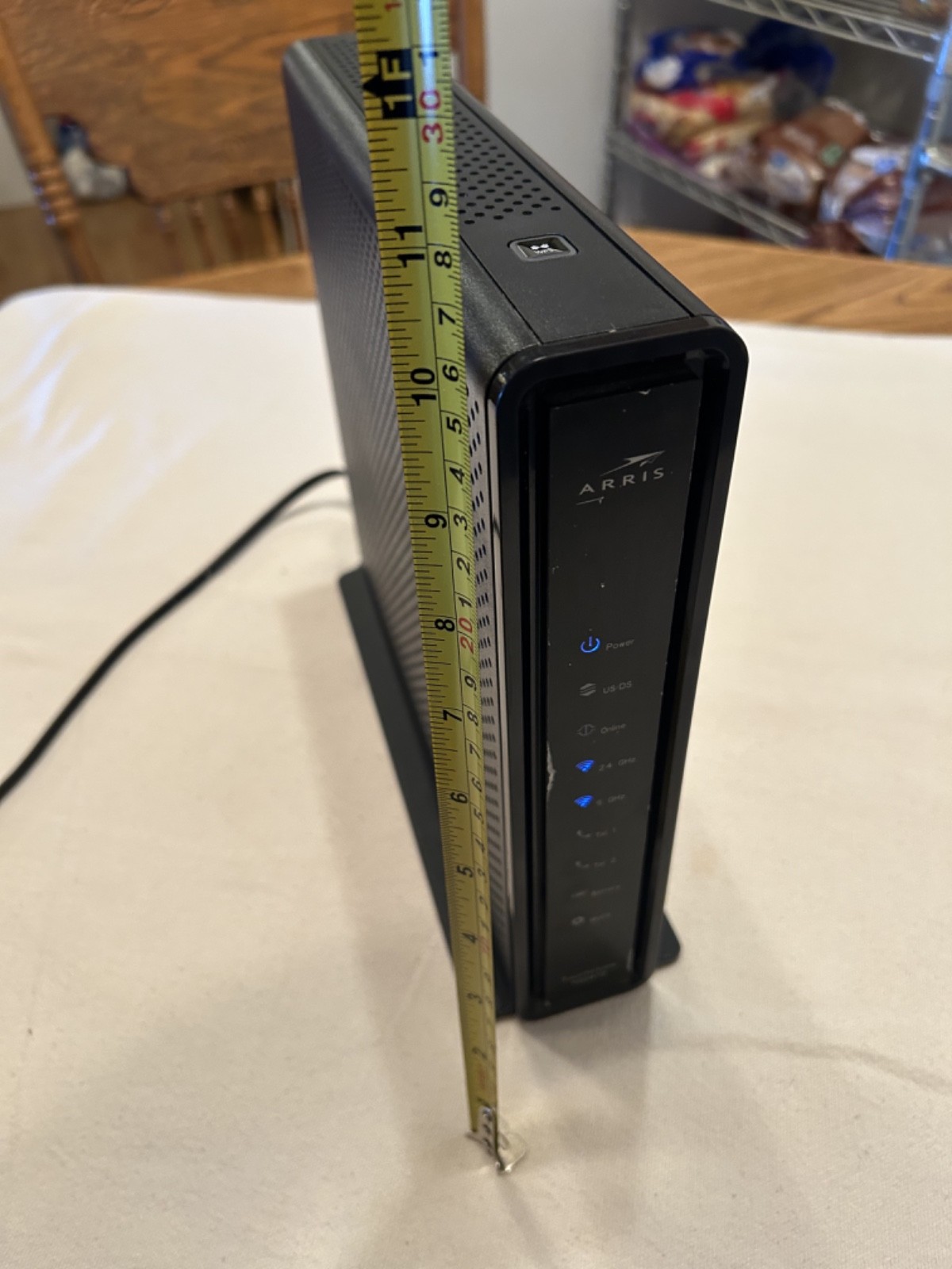 ARRIS Touchstone TG2472G Cable Voice Gateway Modem Home Office WiFi Black