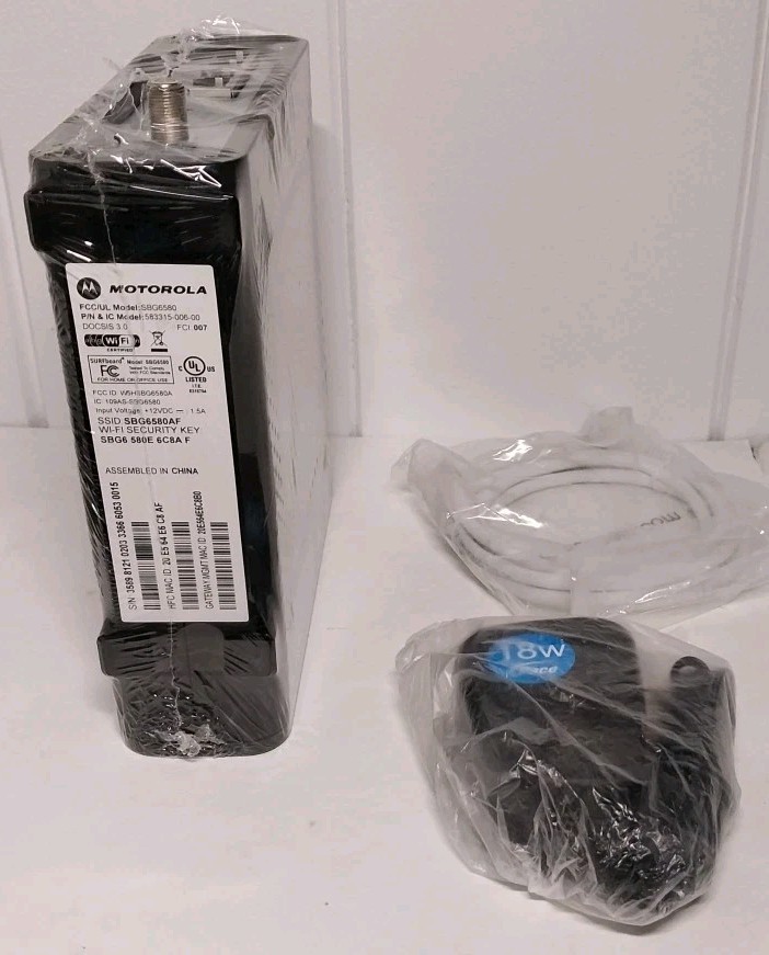 NEW SEALED Motorola SURFboard eXtreme (SBG6580) Up to 300 Mbps NO SOFTWARE