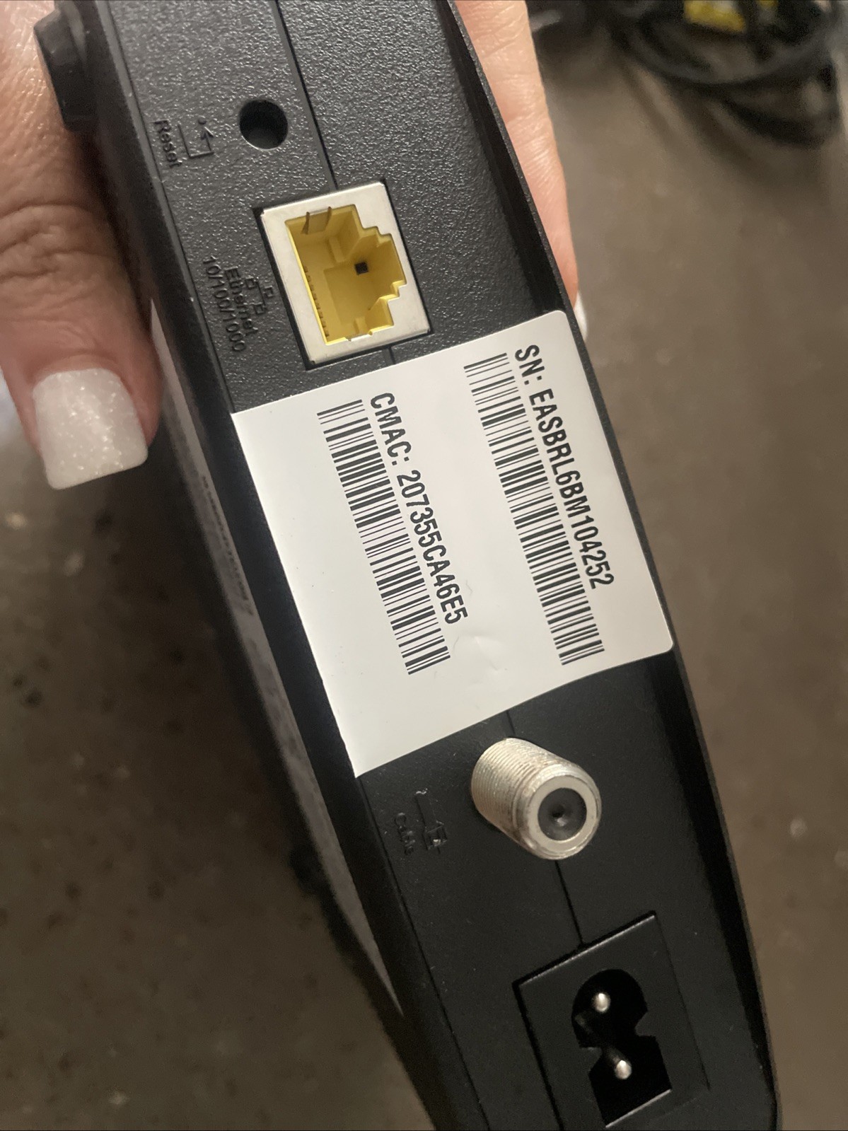 Arris CM820A Cable/3.0 Modem cm820a Tested and Sealed