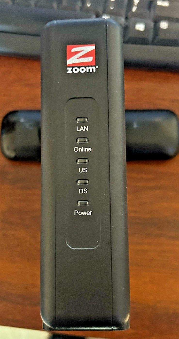 Zoom Docsis 3.0 343 Mbps cable modem