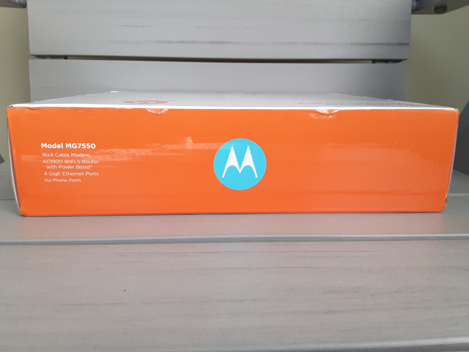 Motorola MG7550 16×4 DOCSIS 3.0 Cable Modem Plus AC1900 WiFi Router NOT WORKING