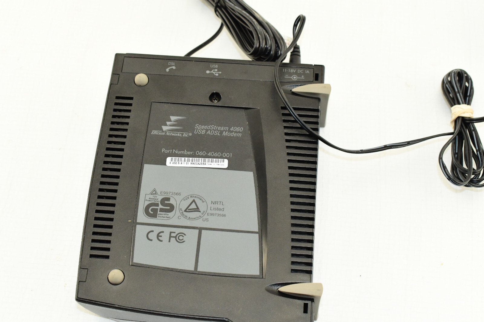 Speed Stream 4060 External USB ADSL Modem 060-4060-001 Efficient Networks