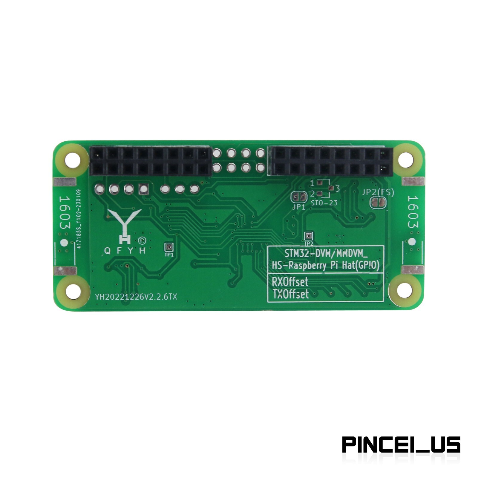 Mini Duplex Hotspot Main Board for MMDVM Digital Modem Box Support DMR /D-Star