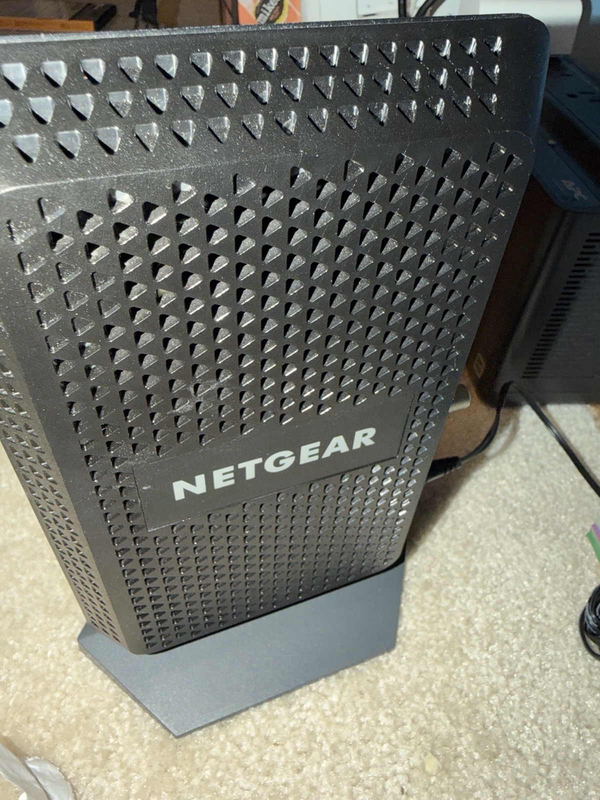 NETGEAR CM1100 DOCSIS 3.1 Cable Modem, 2 Ethernet Ports, Used, AC adapter E5C A