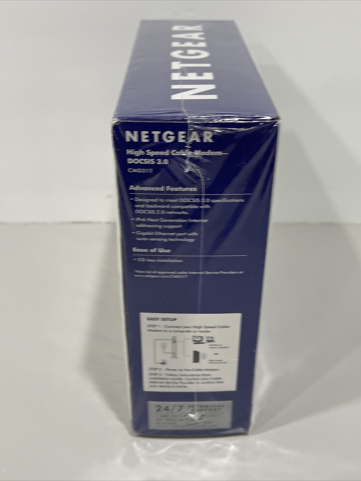 NETGEAR – CMD31T-100NAS DOCSIS 3.0 Cable Modem Sealed Xfinity, Spectrum, Cox