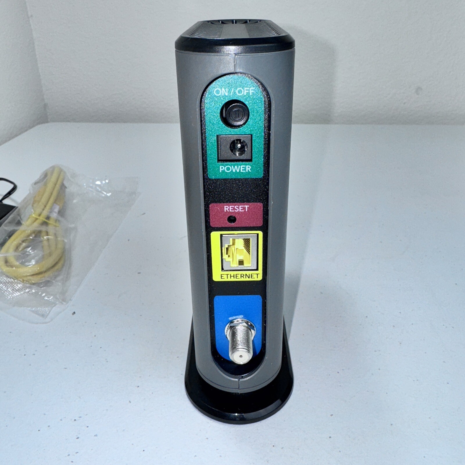 Motorola MB7420 16×4 D3.0 cable modem w/ Ethernet Cable Missing Power Supply