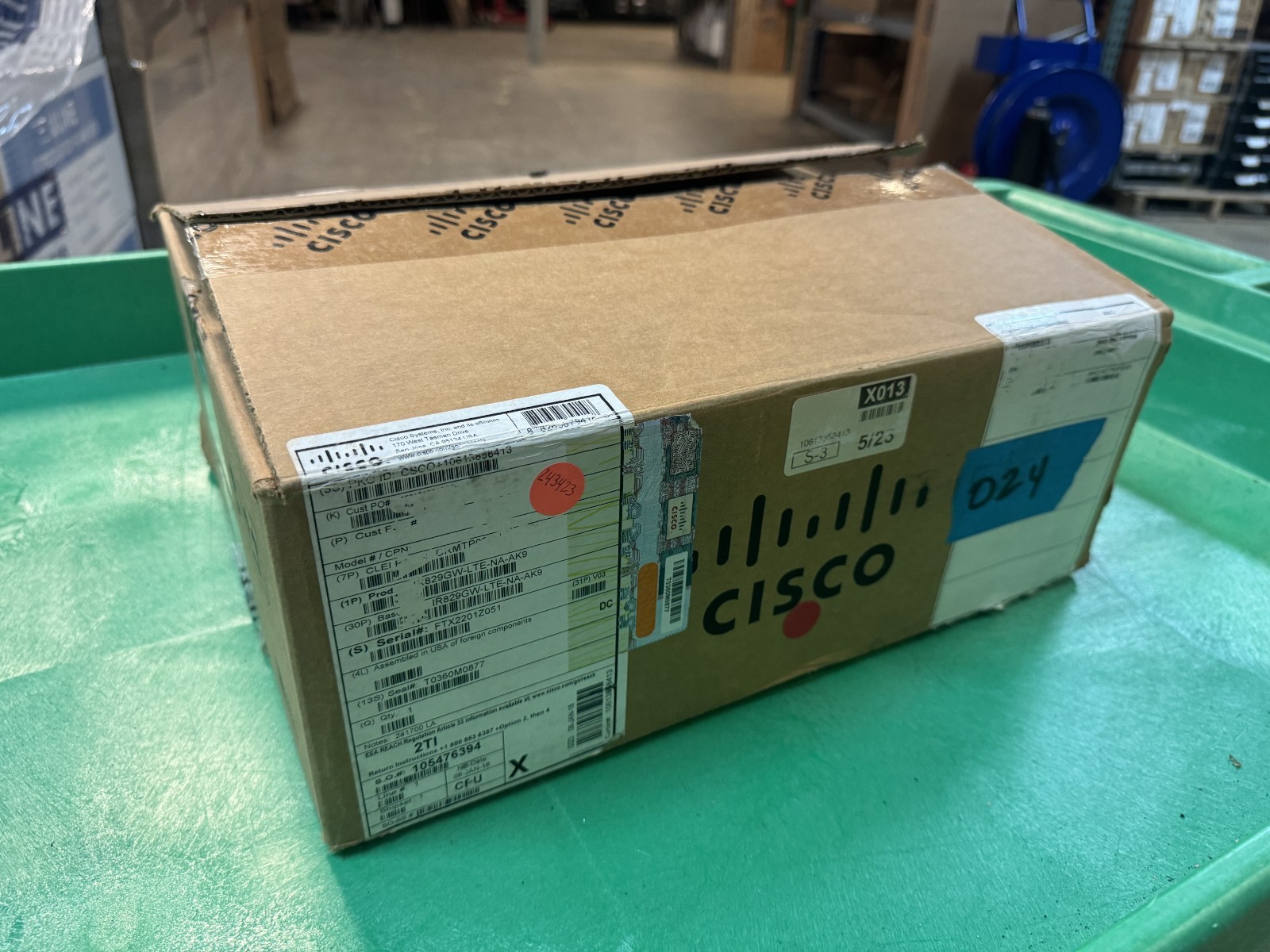 IR829 Wi-Fi 4 IEEE 802.11n Cellular Modem/Wireless Router (IR829GW-LTE-NA-AK9)