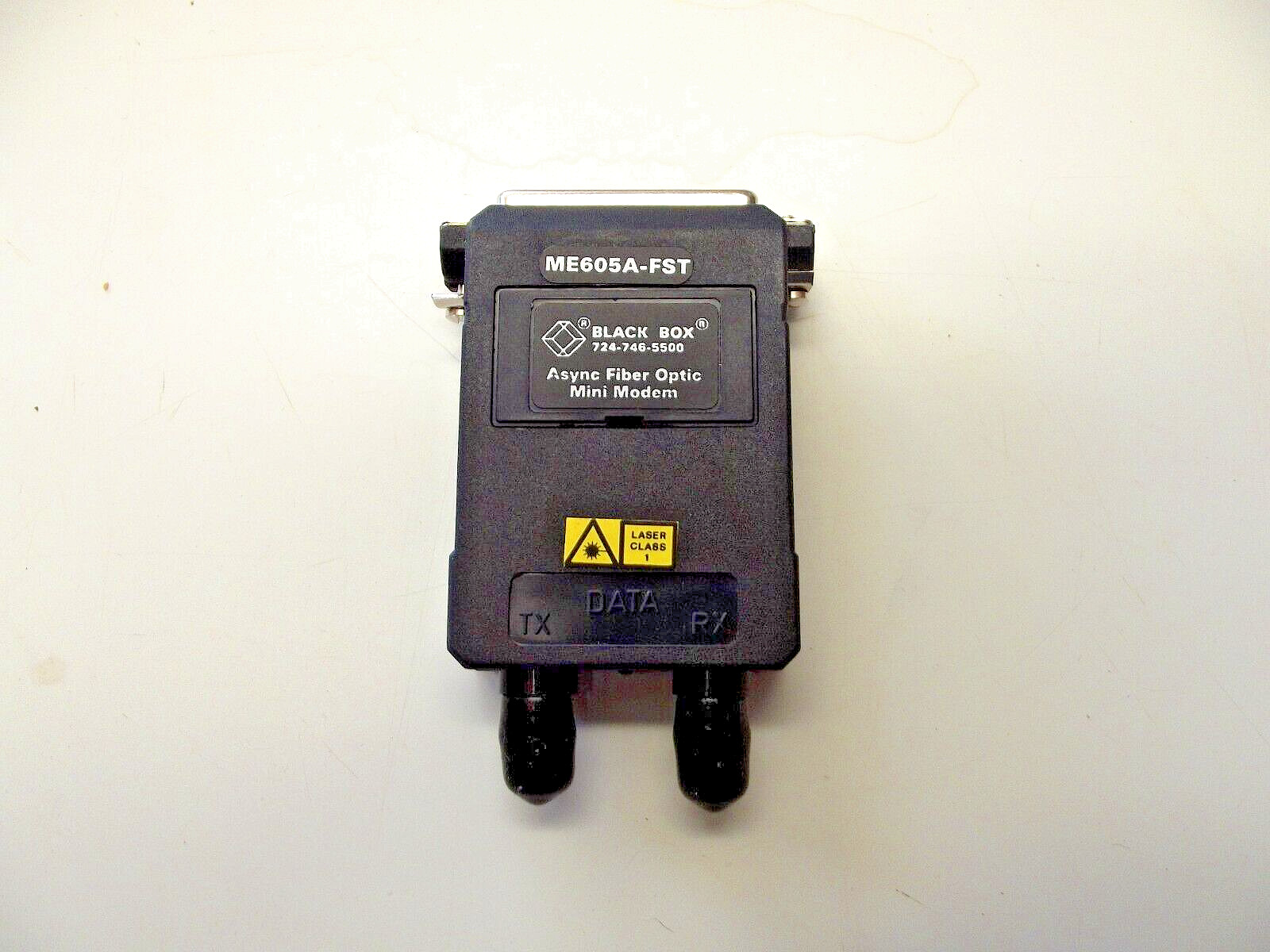 Black Box ME605A-FST Async Fiber Optic Modem, nsn 6030-01-484-0476