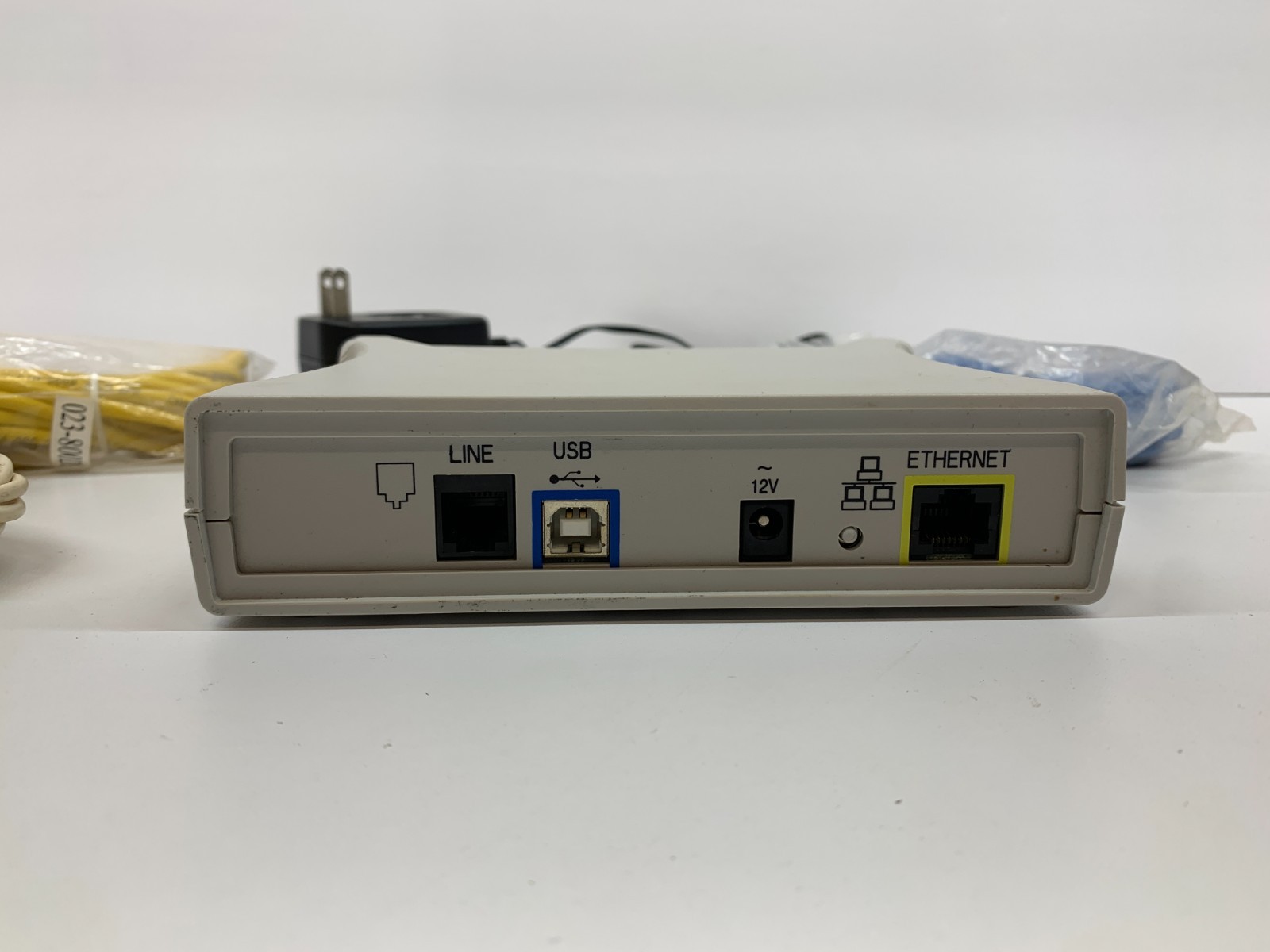 Westell Wirespeed DSL Modem A90-210015-04 Cables and Adaptor For Home or Office