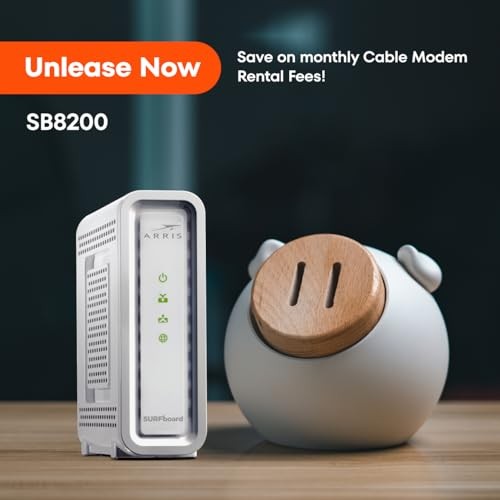 Multi Gig Cable Modem DOCSIS 3.1 for High Speed Internet Up to 2 Gbps