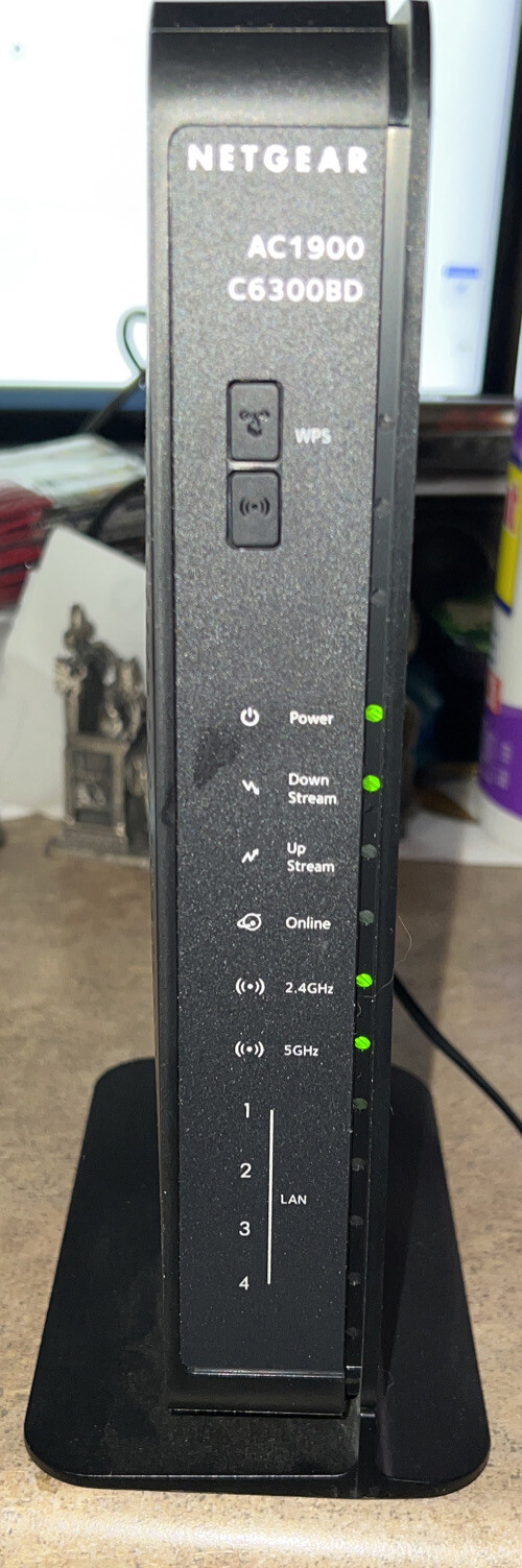 NETGEAR C6300BD DOCSIS 3.0 AC1900 Data Gateway Cable Modem Tested