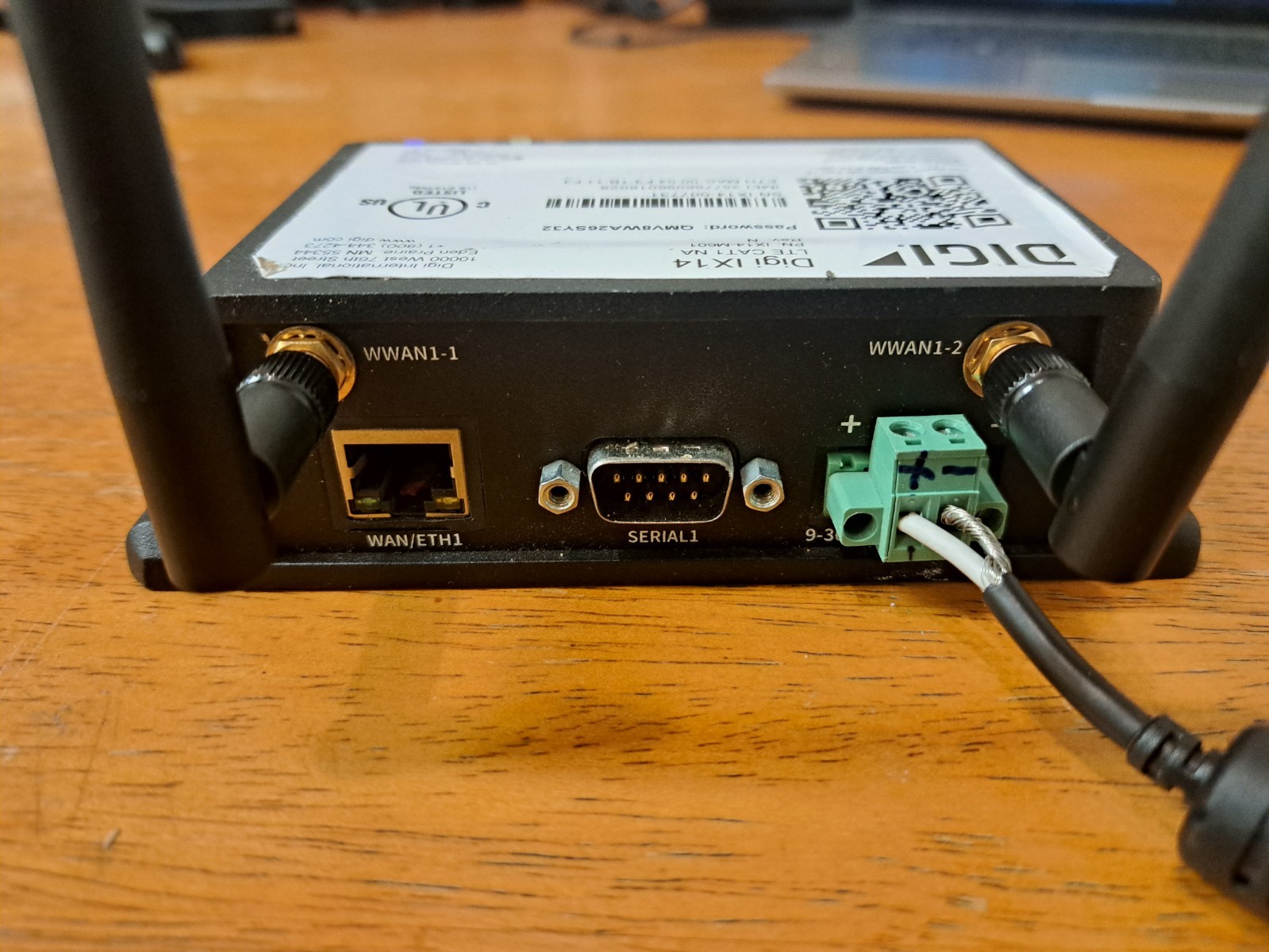 DIGI IX14-M601 Cellular Router 4G LTE Cat1 NA Ethernet RS232