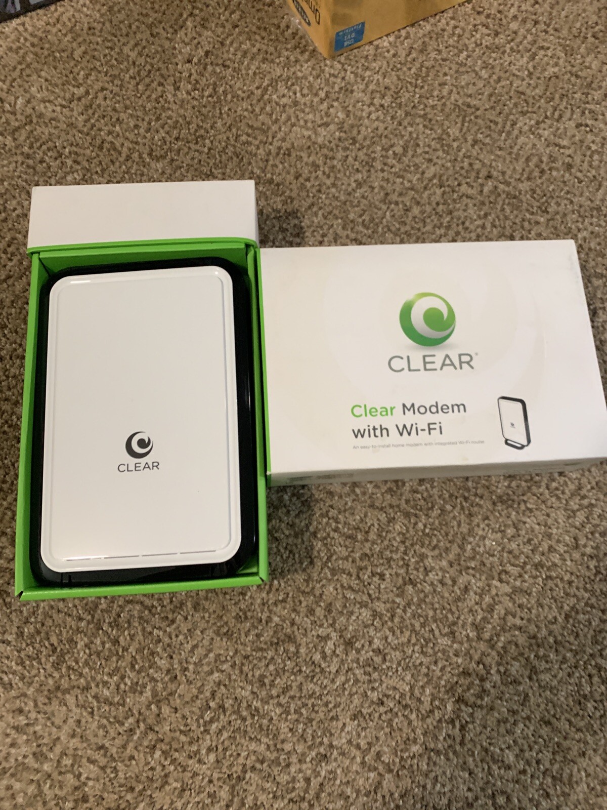 CLEAR Wireless Home Internet Modem WIXFBR-117 Complete And In Box