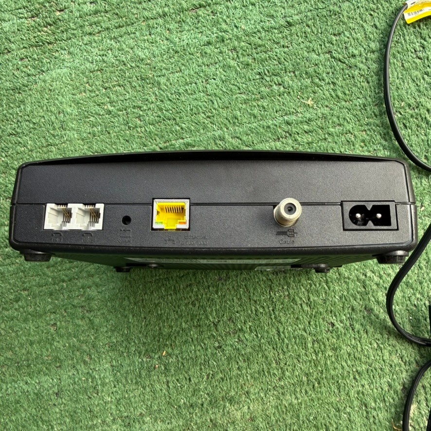 ARRIS TM1602A Cable Modem DOCSIS 3.0 with power cord.