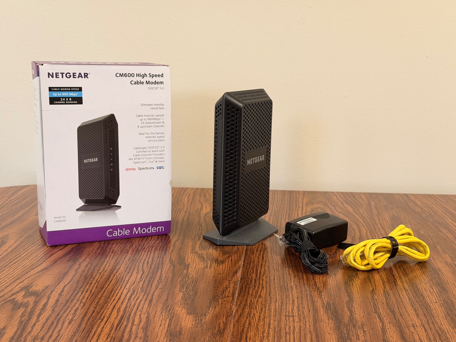 NETGEAR CM600 DOCSIS 3.0 Cable Modem