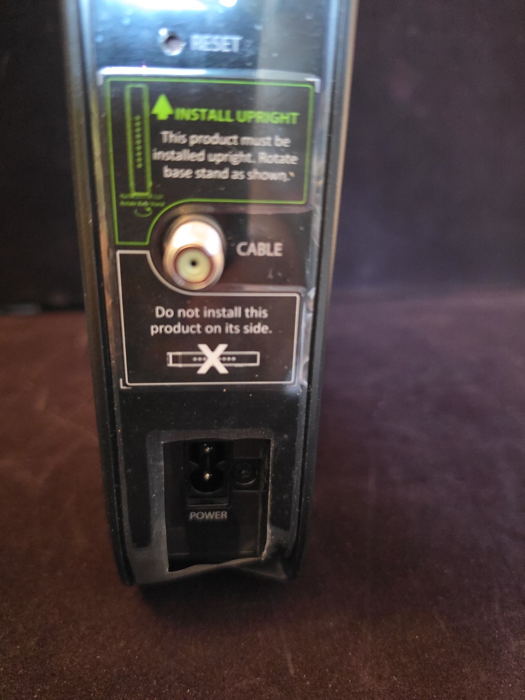 Ubee | DVW32CB | Advanced Wireless Voice Gateway Modem & Router WORKS WITH COX