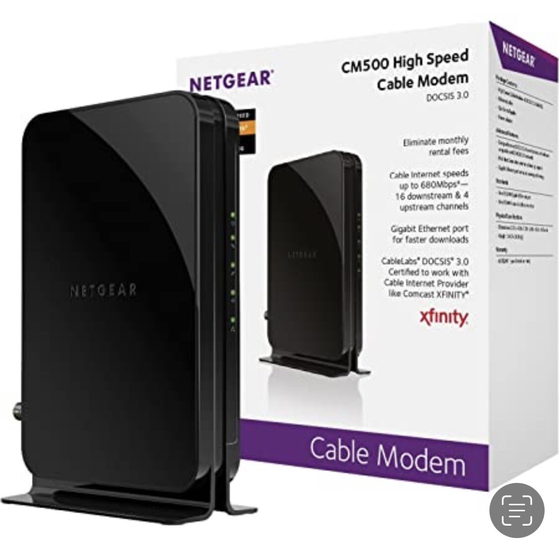 Netgear DOCSIS 30 (CM400-100NAS) 340 Mbps