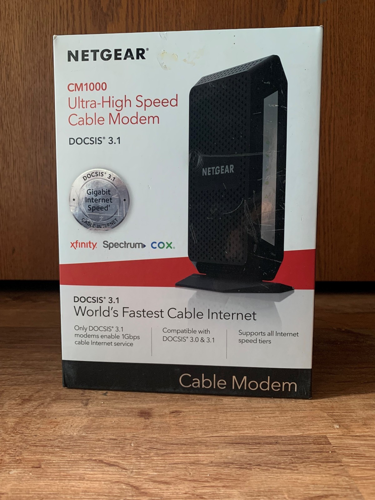 NETGEAR CM1000 DOCSIS 3.1 Up To 1Gbps Cable Modem CM1000-100NAS