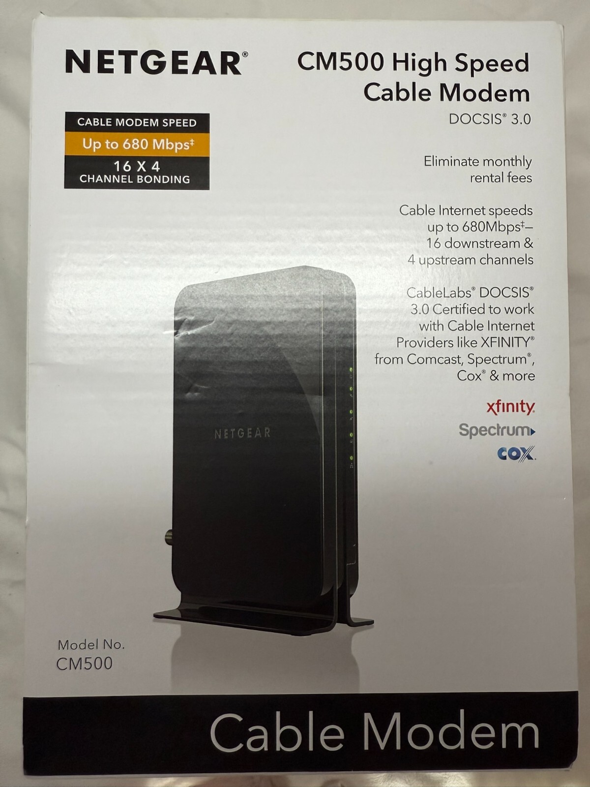 NETGEAR CM500 High Speed Cable Modem