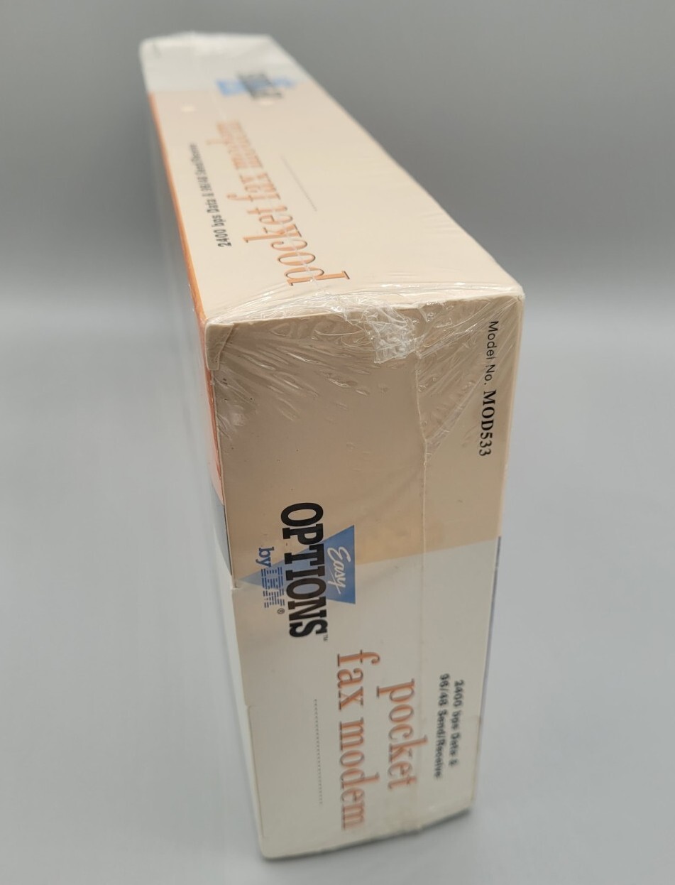 Vintage IBM Easy Options Pocket Fax Modem 2400 bps Data MOD533 NEW SEALED