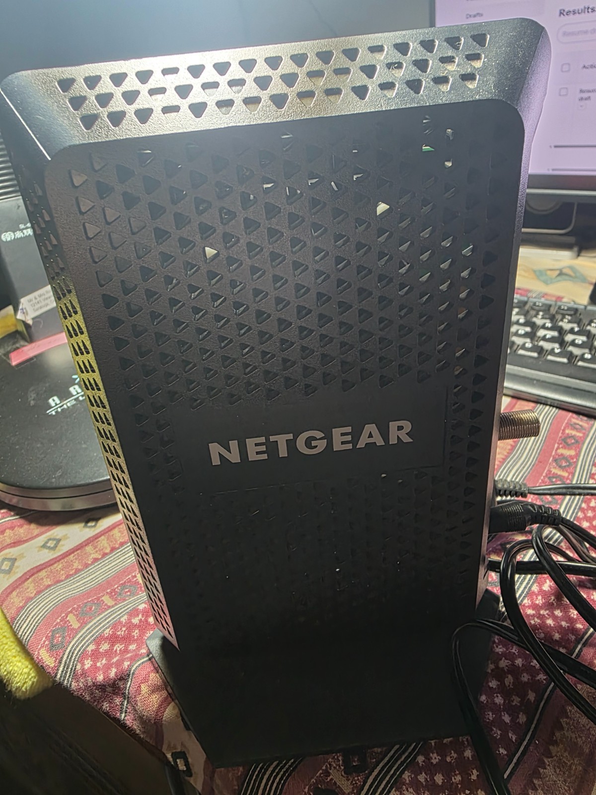 NETGEAR NIGHTHAWK CM1100 Cable Modem DOCSIS 3.1 Multi-Gig Speed w/ Power Supply
