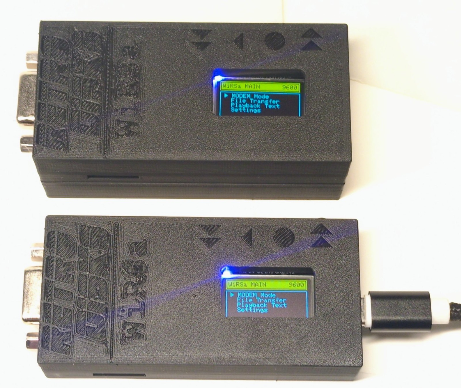 WiRSa v3 Wifi RS232 Serial Modem adapter with SD Reader, SLIP, PPP, Telnet