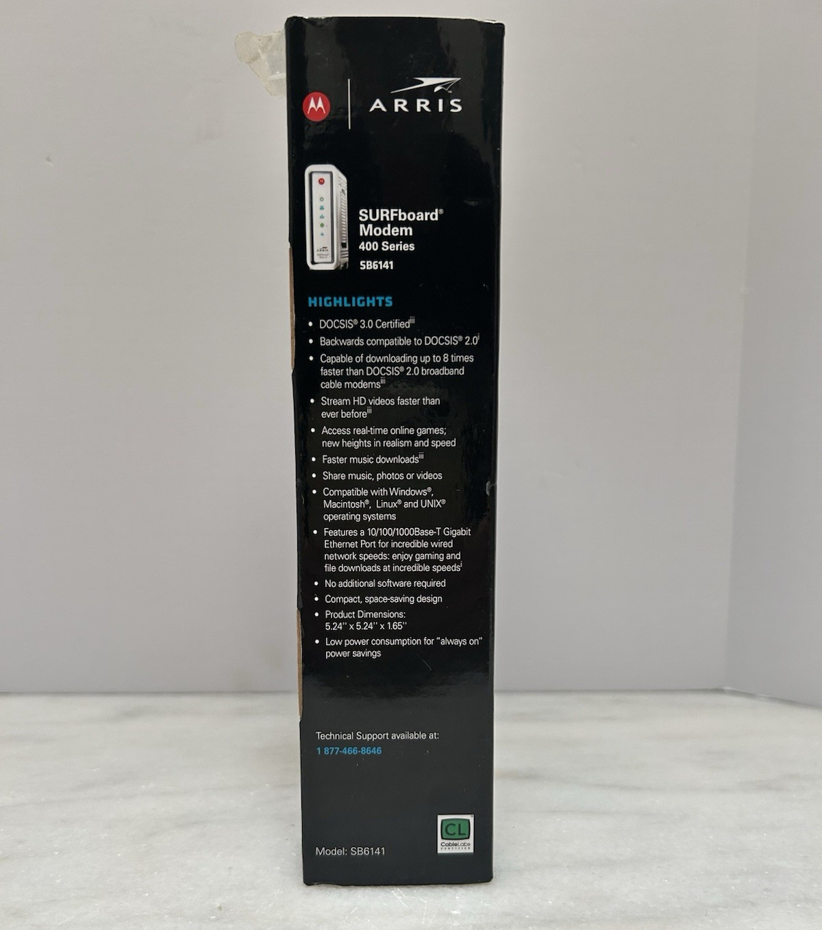 Motorola ARRIS SURFBoard Model SB6141 – DOCSIS 3.0 Cable Modem New Open Box