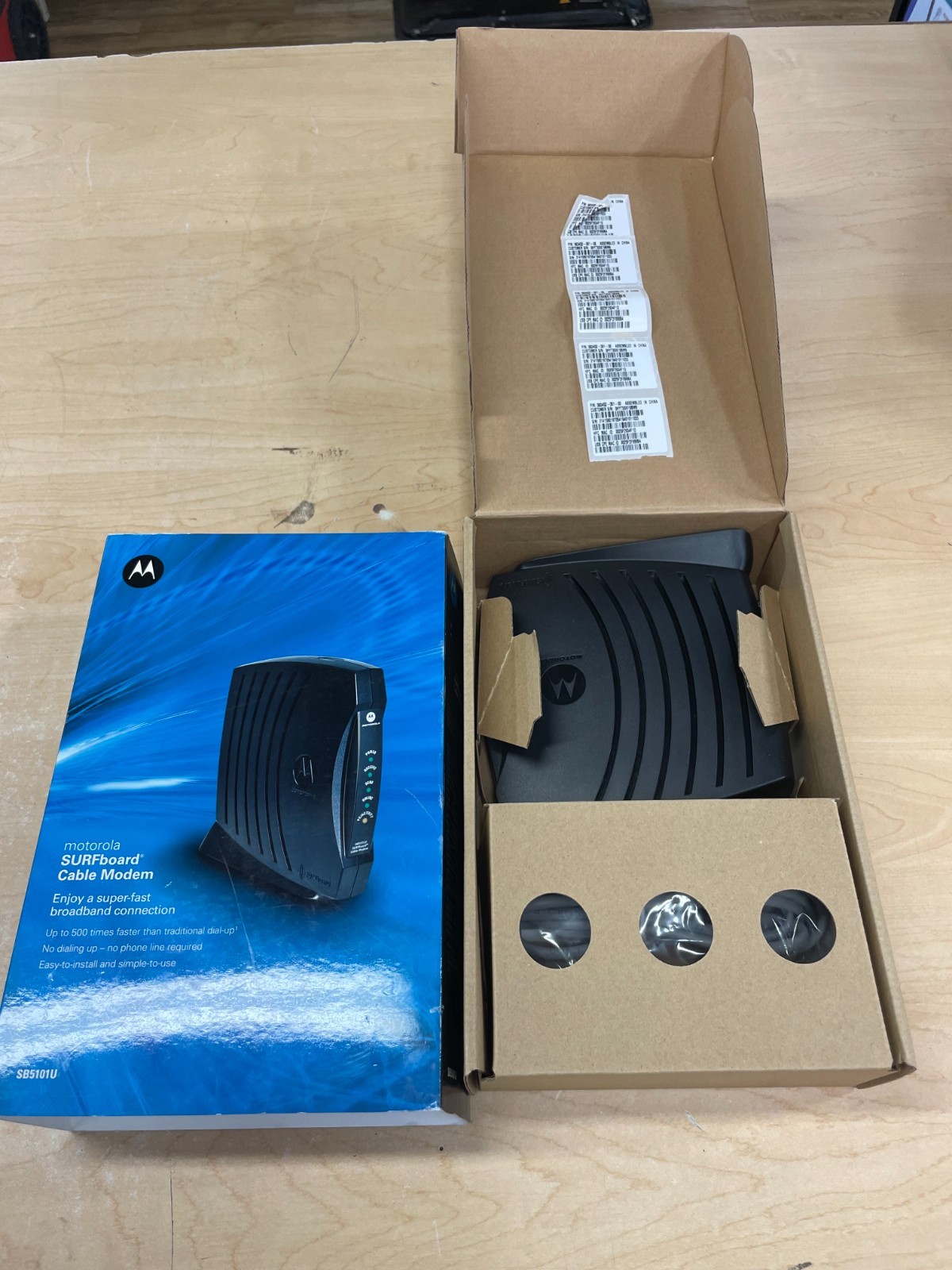 New Motorola Surfboard SB5101U Cable Modem High Speed Internet