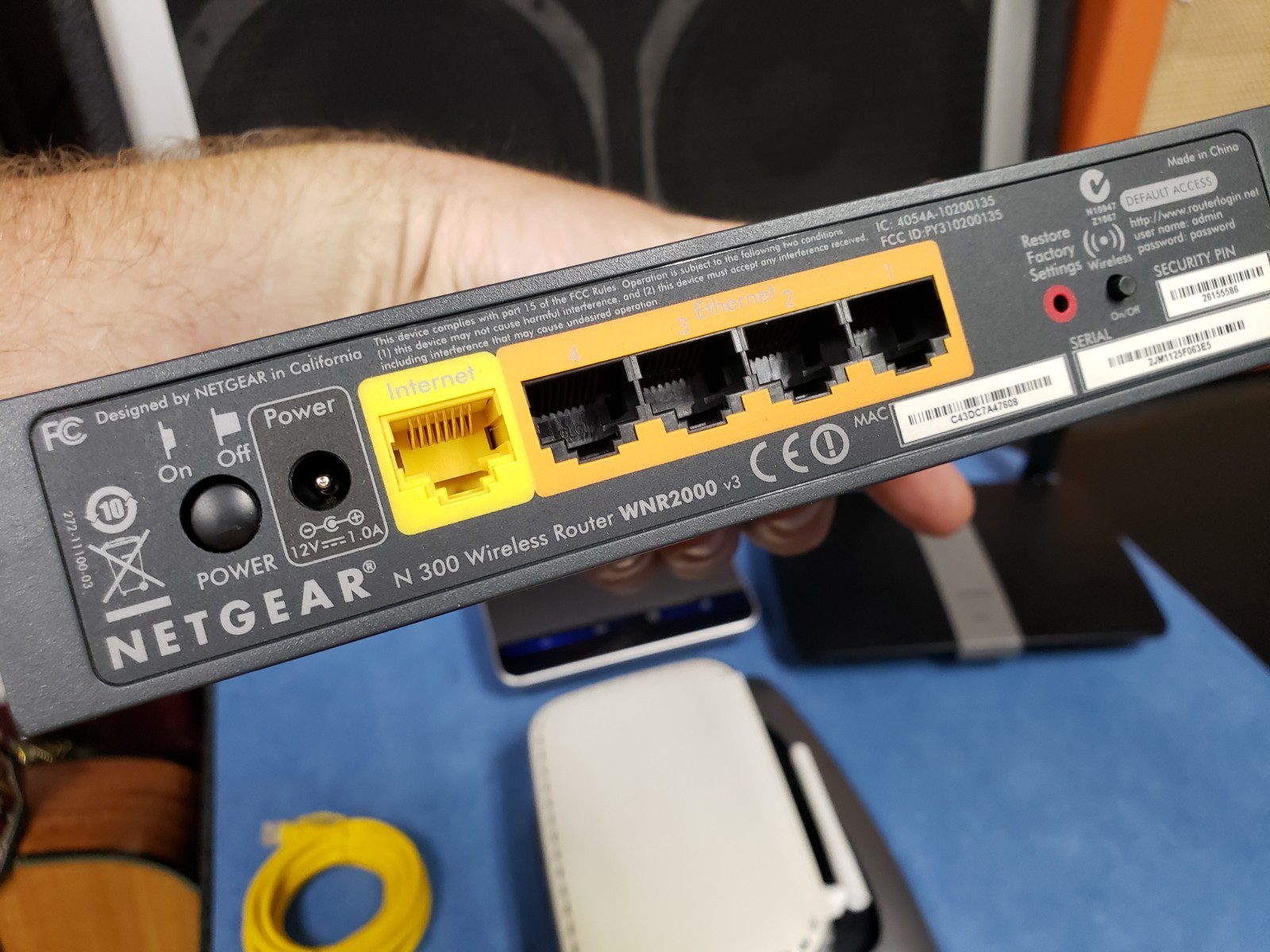 lot of 5 modems untested Netgear, AT&T, Linksys, Cisco as-is