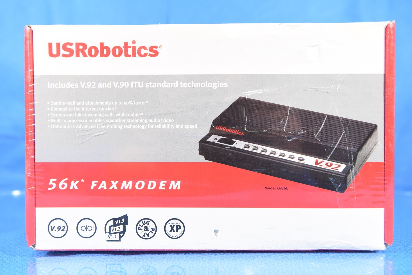 US Robotics 56k Faxmodem 4SR5686E Model 5686E