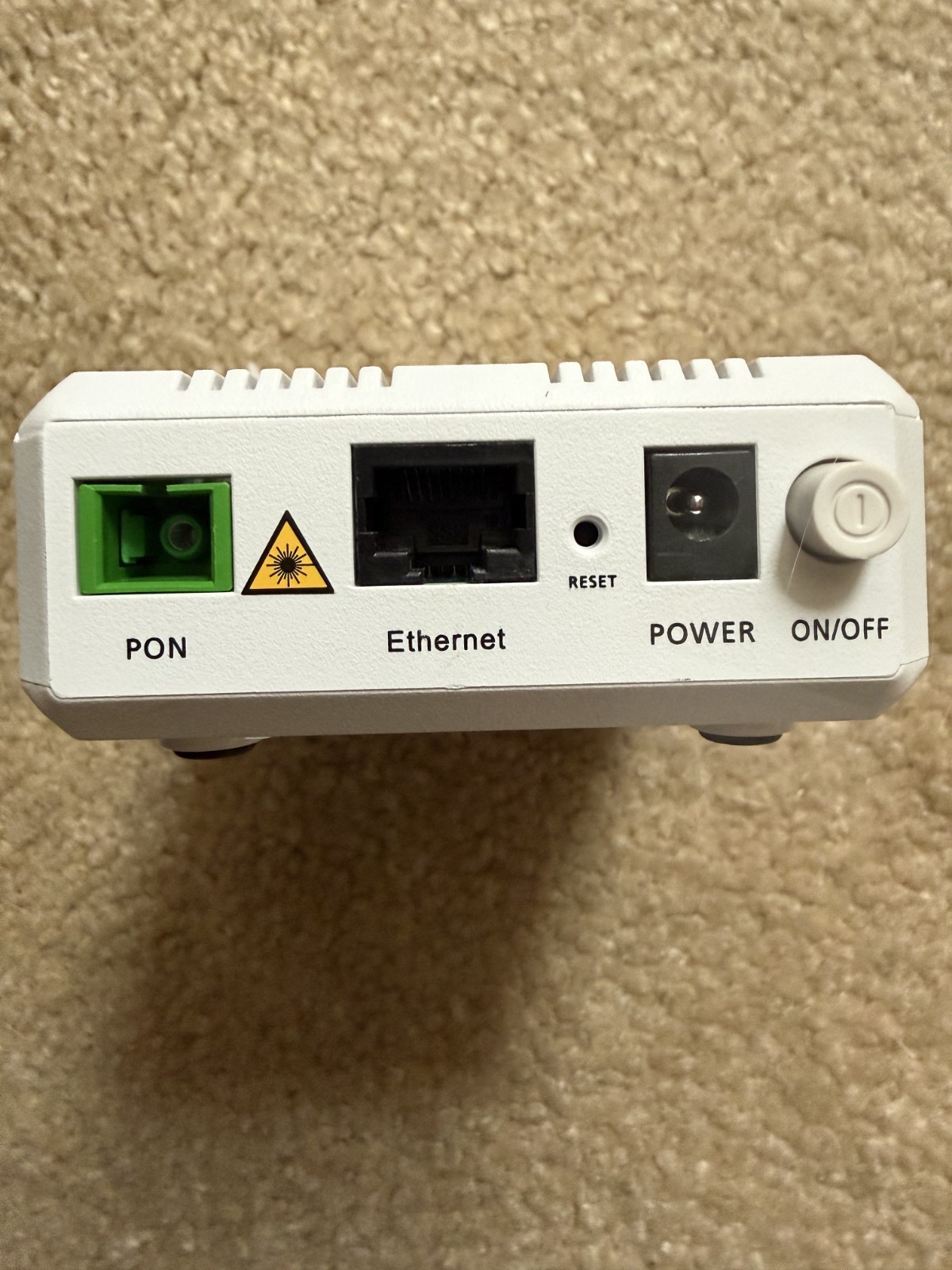Nokia Intertek 3FE56389ABCN Optical Network Terminal G-010G-A Year 2021