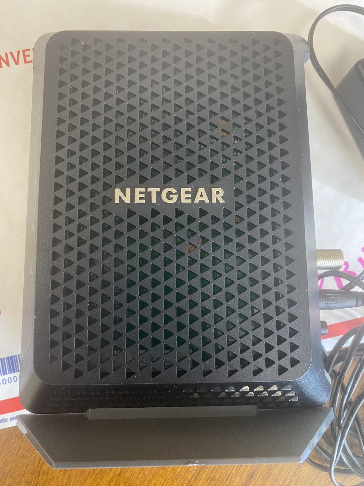 NETGEAR CM700 High Speed Cable Modem, DOCSIS 3.0 w/ Power Cord- Excellent