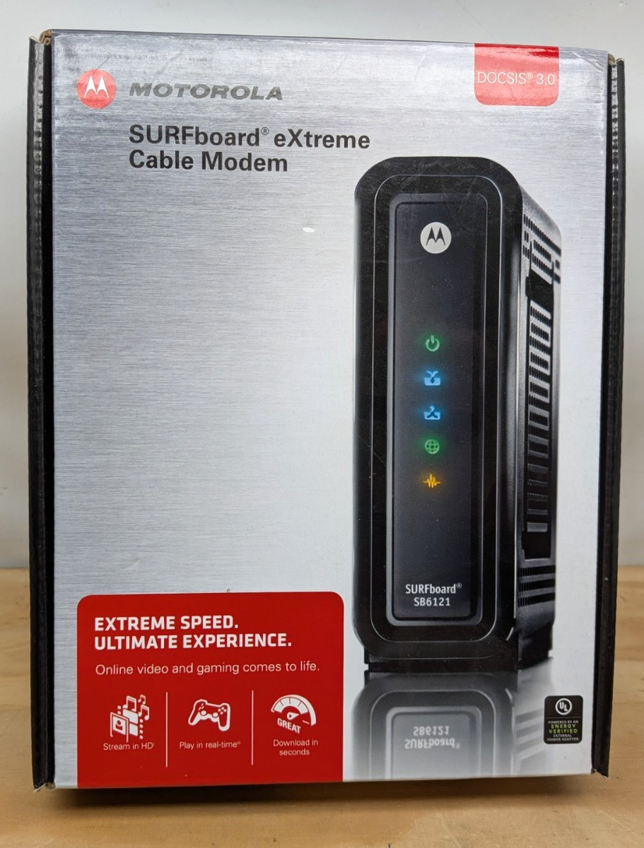 Motorola Surfboard Extreme Cable Modern Model; SB6121