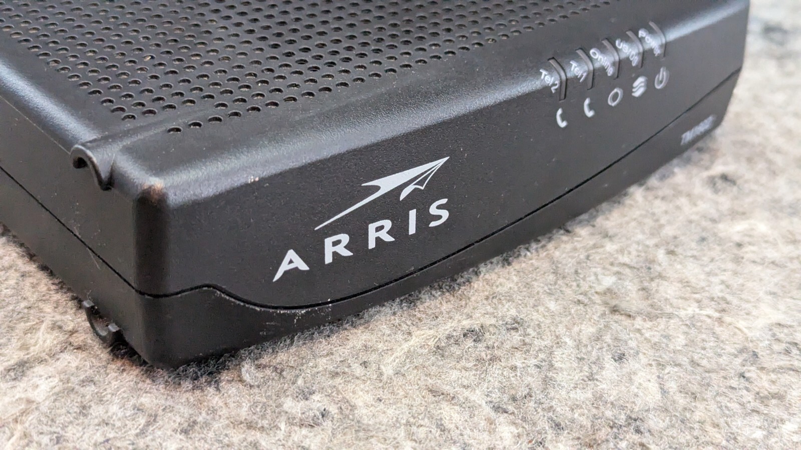 ARRIS Touchstone TM1602A DOCSIS 3.0 E-MTA with Power & Ethernet Cable