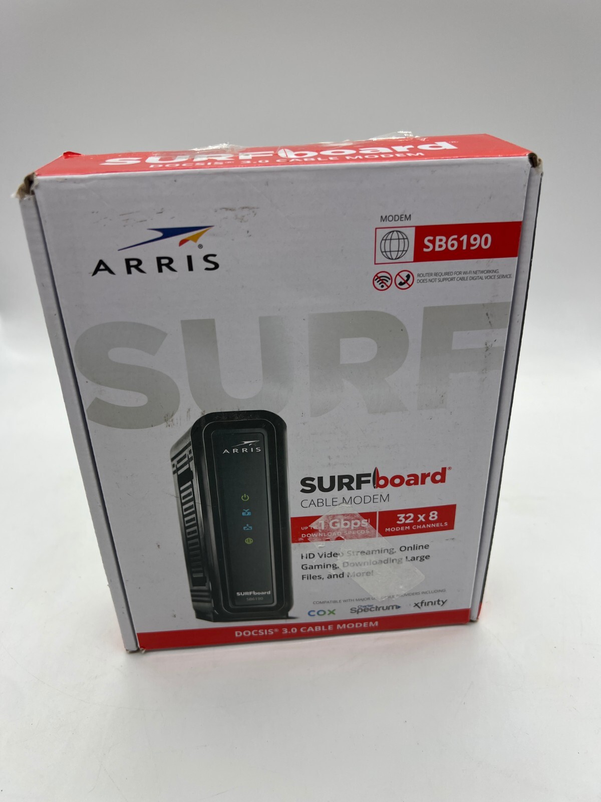 ARRIS® Surfboard® SB6190 Cable Modem, White – ph-C215