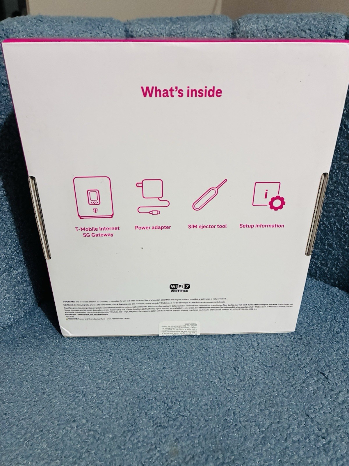 NEW IN BOX – T-Mobile Gateway 5G – G5AR-1 Kit – White – Home Internet