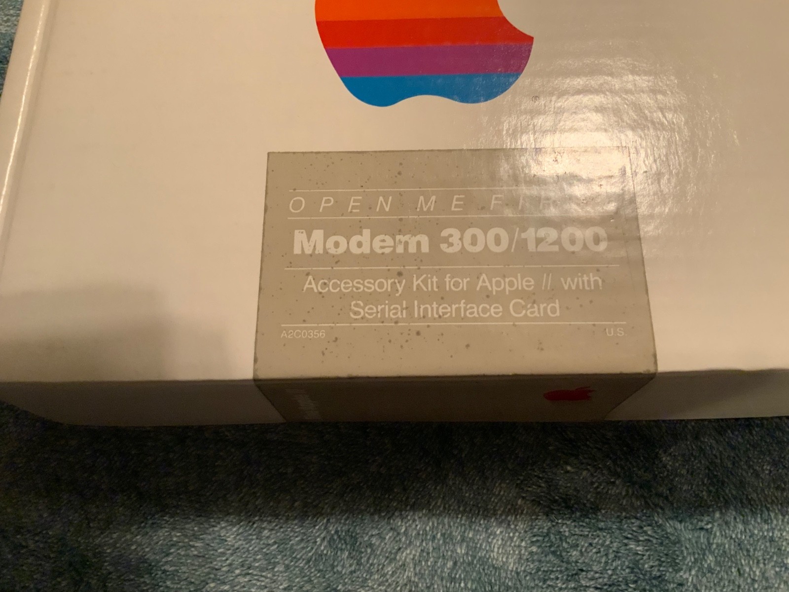 Apple II Modem 300/1200 Accessory Kit-Brand New-Factory Sealed