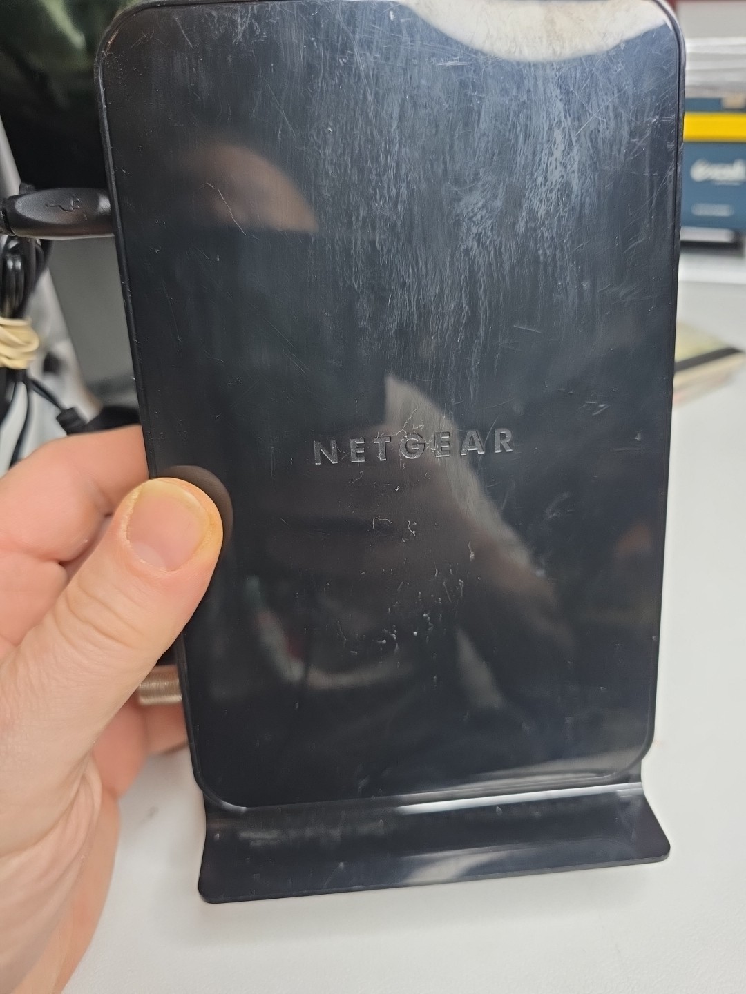 NETGEAR CM500 (CM500100NAS) 680 Mbps – Black – TESTED AND WORKING PWR & LAN INCL